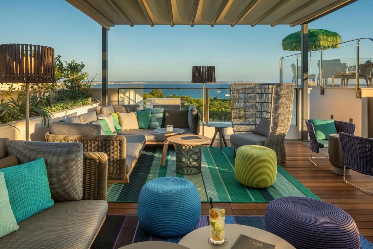 เอล ยอเรนซ์ ปาร์ก เดลา มาร์ Hotel ปัลมาเดมายอร์กา ภายนอก รูปภาพ The Sky Bar