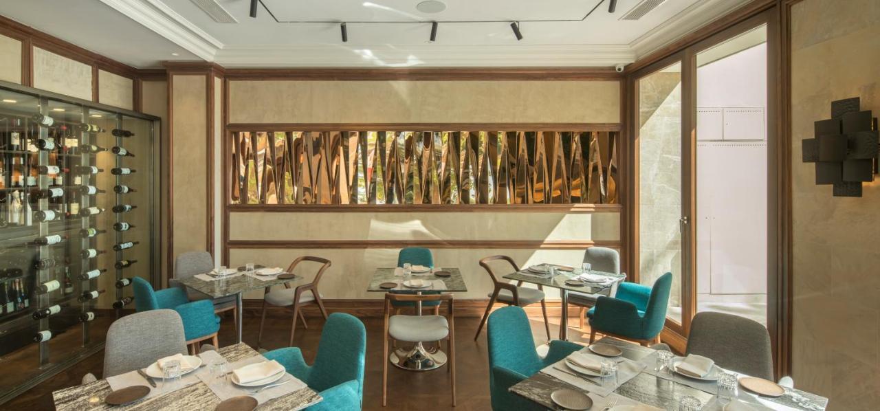 เอล ยอเรนซ์ ปาร์ก เดลา มาร์ Hotel ปัลมาเดมายอร์กา ภายนอก รูปภาพ The restaurant