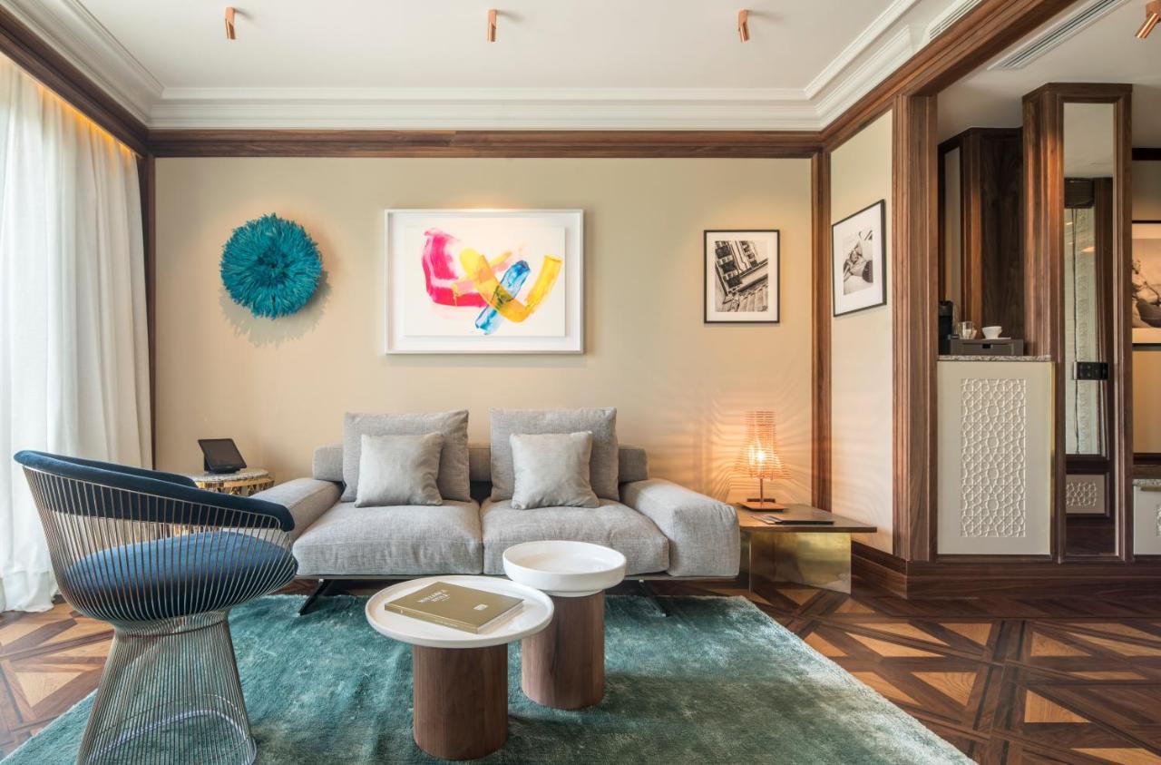 เอล ยอเรนซ์ ปาร์ก เดลา มาร์ Hotel ปัลมาเดมายอร์กา ภายนอก รูปภาพ A living room at the hotel